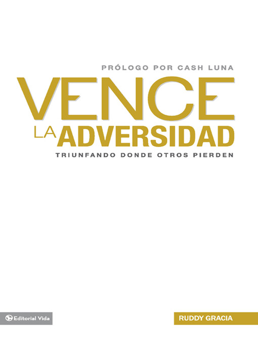 Cover image for Vence la adversidad